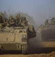 Israel já bombardeou 750 supostos alvos, segundo um comunicado do Exército  Foto: Ariel Schalit / AP