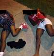 <p>Jovens começaram a imitar a imagem de Jada após o suposto estupro</p>  Foto: Instagram / Reprodução