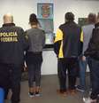 Holandesa e equatorianos são presos por tráfico  Foto: Polícia Federal / Divulgação