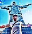 <p>O ator americano postou foto de visita ao Cristo Redentor</p>  Foto: @kellanlutz/Instagram / Reprodução