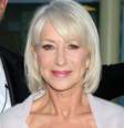 A atriz Helen Mirren investe no grisalho com sofisticação  Foto: s_burkley/Shutterstock