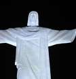 <p>O coração do Cristo Redentor será iluminado por três dias apartir desta segunda, em uma campanha contra o tráfico de pessoas</p>  Foto: Agência Brasil