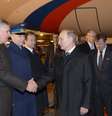 Putin desembarca em Buenos Aires  Foto: EFE