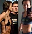Claudia Gadelha estava com 52 kg na pesagem (esq.) e vai subir no octógono com pelo menos 62 kg  Foto: Getty Images/ Instagram @claudiagadelhamma 