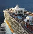 <p>Através do Google Street View será possível conhecer o Allure of the Seas sem sair de casa</p>  Foto: Royal Caribbean International/Divulgação