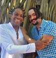 <p>Flávio Bauraqui e Irandhir Santos (Rodapé e Zelão)</p>  Foto: Meu Pedacinho de Chão / TV Globo / Divulgação