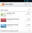 Aplicativo Amazon Wallet organiza cartões de fidelidade e vale-presentes  Foto: Reprodução