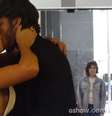 Eliane flagra beijo entre Zé Alfredo e Maria Marta  Foto: TV Globo / Divulgação