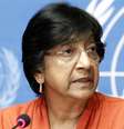 <p>"Existe uma alta possibilidade de que o direito humanitário internacional tenha sido violado, o que pode constituir crimes de guerra", disse Pillay</p>  Foto: Pierre Albouy / Reuters