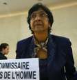 "Existe uma alta possibilidade de que o direito humanitário internacional tenha sido violado, o que pode constituir crimes de guerra", disse Navi Pillay  Foto: Denis Balibouse / Reuters