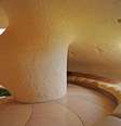 <p>A Nautilus House, localizada no México, também teve como referência a obra de Gaudi</p>  Foto: Arquitectura Organica / Divulgação