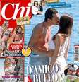<p>Revista Chi publicou fotos de Buffon e Ilaria D'Amica juntos em um iate</p>  Foto: Reprodução