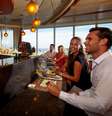<p>Restaurantes asiáticos são opção em navios de cruzeiros</p>  Foto: Royal Caribbean International/Divulgação