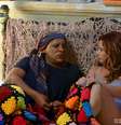 <p>As amigas Xana Summer e Nan&aacute;</p>  Foto: TV Globo / Divulgação