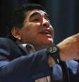 <p>Maradona n&atilde;o poupou cr&iacute;ticas ao desempenho da Argentina</p>  Foto: Paulo Whitaker / Reuters