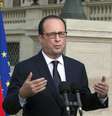 <p>O presidente franc&ecirc;s, Fran&ccedil;ois Hollande, disse que o envio de nova ajuda ao Iraque acontecer&aacute; nesta quarta-feira</p>  Foto: Philippe Wojazer / Reuters