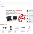 Novo site negocia produtos feitos em impressora 3D como bijuterias e utensílios para casa  Foto: Amazon / Reprodução
