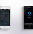 Comercial compara Cortana com Siri lado a lado  Foto: Youtube  Windows Phone / Reprodução