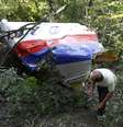 Avião caiu na fronteira com Ucrânia e pode ter sido derrubado por separatistas pró-russos  Foto: Sergei Karpukhin / Reuters