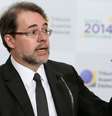 <p>Presidente do TSE, ministro Dias Toffoli, apresenta o censo eleitoral de 2014</p>  Foto: Roberto Jayme/TSE / Divulgação