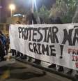 O ato pede liberdade e anistia para todos os presos políticos e o fim da criminalização dos movimentos sociais  Foto: Débora Melo / Terra