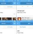 Novo sistema de hashtags do Twitter estaria sendo testado por alguns usuários do microblog no aplicativo de iPhone  Foto: The Wall Street Journal / Reprodução