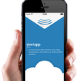Aplicativo SiestApp Têm opções para soneca curta (20 minutos) e soneca longa (90 minutos)  Foto: SiestApp / Divulgação