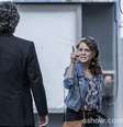 <p>Jovem enfrenta o suposto pai</p>  Foto: TV Globo / Divulgação