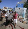 <p>Esta é a terceira vez em 10 dias que as bombas atingem uma escola da ONU</p>  Foto: Ibraheem Abu Mustafa / Reuters