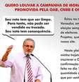 Candidato à Assembleia Legislativa, Bernardino Vendruscolo só concorrerá se conseguir apoio dos eleitores  Foto: Site / Reprodução