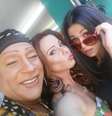 Aílton Graça, Viviane Araújo e Nanda Costa  Foto: Instagram / Reprodução
