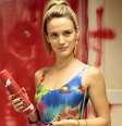 Vitória vai provocar Sandra  Foto: TV Globo / Divulgação