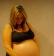 <p>O bebê de Lara Carpenter nasceu pesando mais de 4 kg</p>  Foto: The Grosby Group