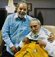<p>Lula e Fidel Castro durante um encontro em Havana, em 25 de fevereiro de 2014</p>  Foto:  INSTITUTO LULA / ROBERTO STUCKERT / AFP