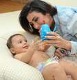 <p>Jaque Khury e o filho Gael</p>  Foto: Thais Aline / Ag. Fio Condutor / Divulgação