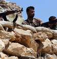 <p>Soldados curdos se posicionam na cidade norte do Iraque</p>  Foto: AHMAD AL-RUBAYE / AFP