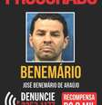 <p>O criminoso tem condenações por homicídio, sequestro, tráfico de drogas e formação de quadrilha</p>  Foto: Polícia Civil do Rio de Janeiro / Reprodução