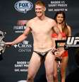 Sam Alvey arrancou sorrisos de todos na pesagem  Foto: Jeff Bottari/ Zuffa LLC / Getty Images 