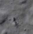 Nasa diz que imagem de alienígena na Lua é um arranhão   Foto: El País / Reprodução