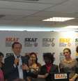 <p>Skaf esteve em um comitê no Itaim Bibi</p>  Foto: Terra
