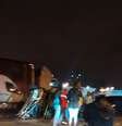 <p>O acidente gerou 3 quilômetros de lentidão na rodovia</p>  Foto: Fernando Henrique Barbosa / vc repórter