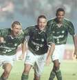 Galeano comemora gol histórico contra Corinthians  Foto: Gazeta Press