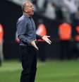 <p>Mano Menezes orienta jogadores no gramado; ele &eacute; o respons&aacute;vel por levar o time aos titulos no ano em que o clube completa&nbsp;104 anos</p>  Foto: Friedemann Vogel / Getty Images 