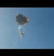 <p>O foguete explodiu segundos do lan&ccedil;amento na base da firma em McGregor, no estado americano do Texas, na sexta-feira</p>  Foto: BBC News Brasil