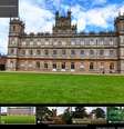 <p>Castelo Highclere, do drama Dowton Abbey</p>  Foto: Reprodução