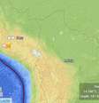 Um terremoto de 6,6 graus atingiu o Peru neste domingo  Foto: USGS / Reprodução