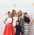 <p>Elenco feminino da comédia 'Modern Family' comemora prêmio</p>  Foto: Jason Merritt / Getty Images 
