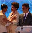 <p>Marina Silva (PSB), Dilma Rousseff (PT) e A&eacute;cio Neves (PSDB) em debate na Band; campanhas petista e tucana come&ccedil;am a tra&ccedil;ar estrat&eacute;gias para combater o crescimento de Marina nas pesquisas</p>  Foto: Marcos Bezerra / Futura Press