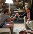 Robertão concorda em dopar Leonardo e entregar provas para Téo   Foto: TV Globo / Divulgação