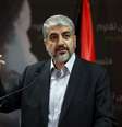 Khaled Meshaal participa de uma coletiva de imprensa em Doha, em 23 de julho  Foto: Reuters